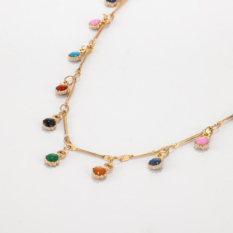 Colorful Stone Choker - FashionAngelz