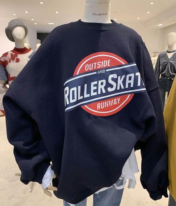 Rollerskate Sweater Hoodies & Sweatshirts Fantasy World Factory Store 