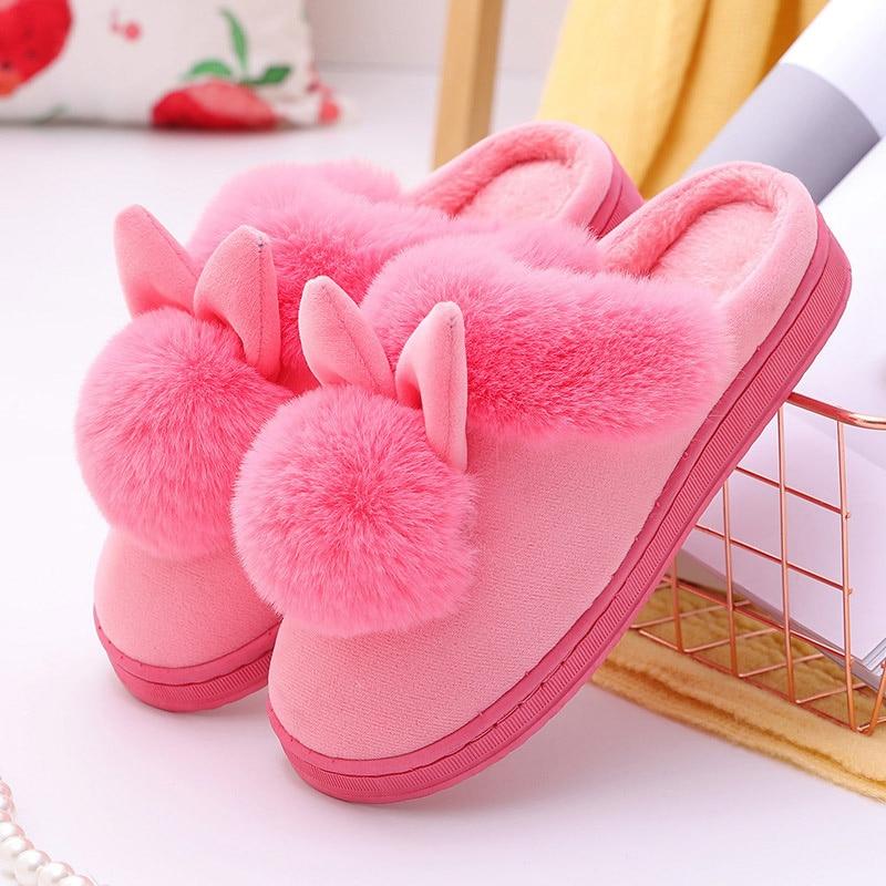 Bunny Ear Slippers Slippers KHTAA New Life Store 