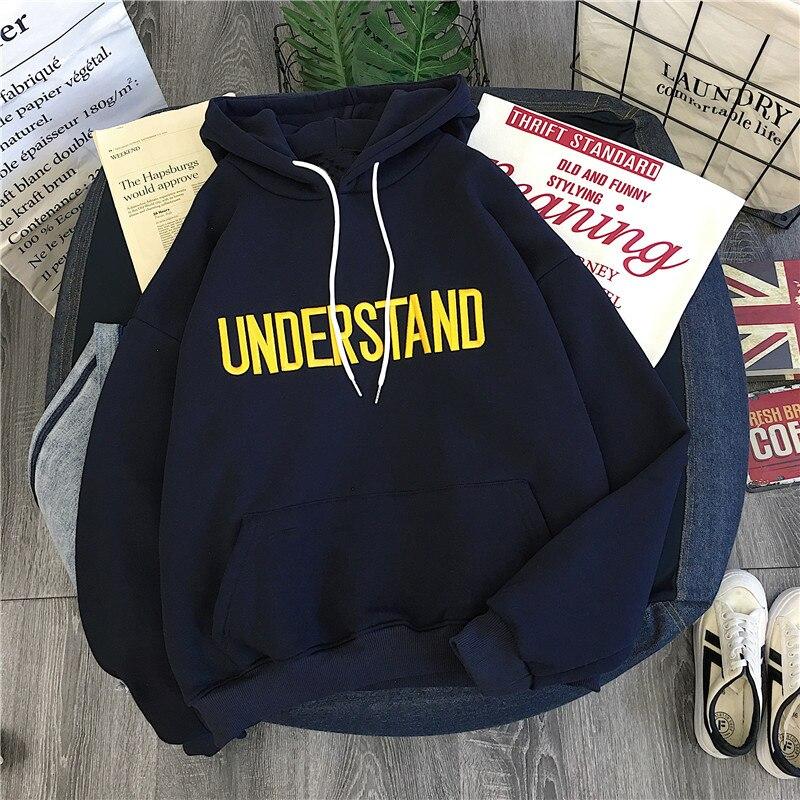 "Understand" Hoodie Hoodies & Sweatshirts zuolunouba Official Store 