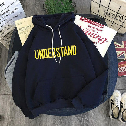 "Understand" Hoodie Hoodies & Sweatshirts zuolunouba Official Store 