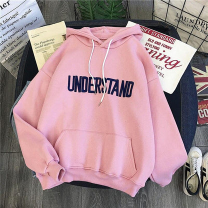 "Understand" Hoodie Hoodies & Sweatshirts zuolunouba Official Store 