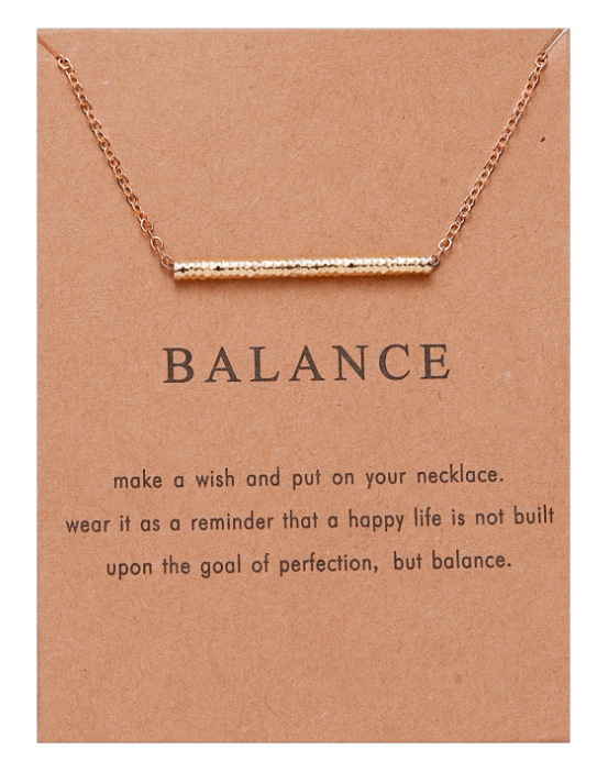 "Positive Vibes Only" Necklace - FashionAngelz