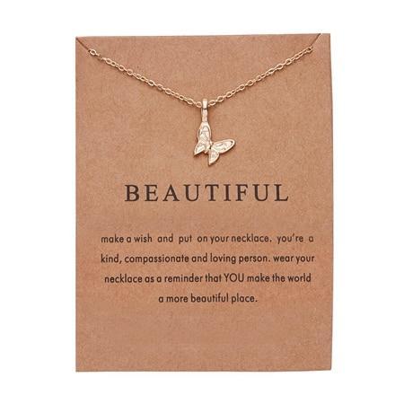 "Positive Vibes Only" Necklace - FashionAngelz