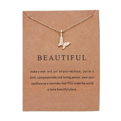 "Positive Vibes Only" Necklace - FashionAngelz