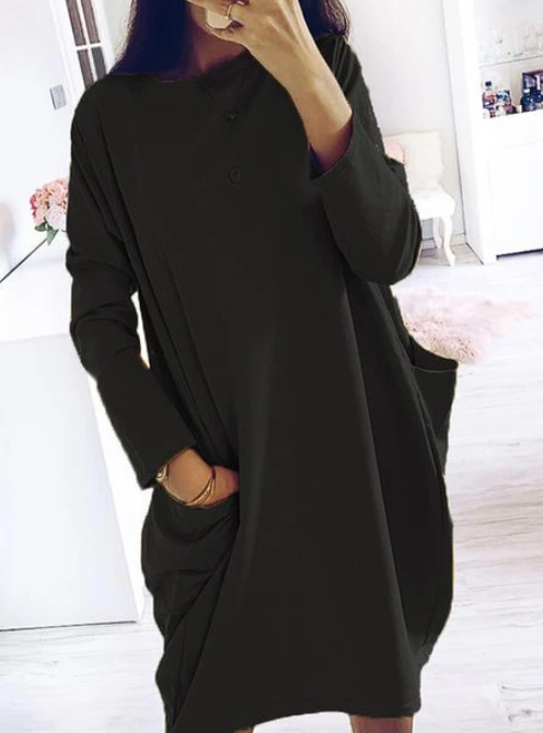Oversized Chic Summer Dress - FashionAngelz