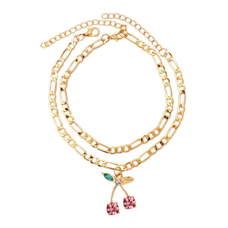 Cuban Cherry Anklet - FashionAngelz