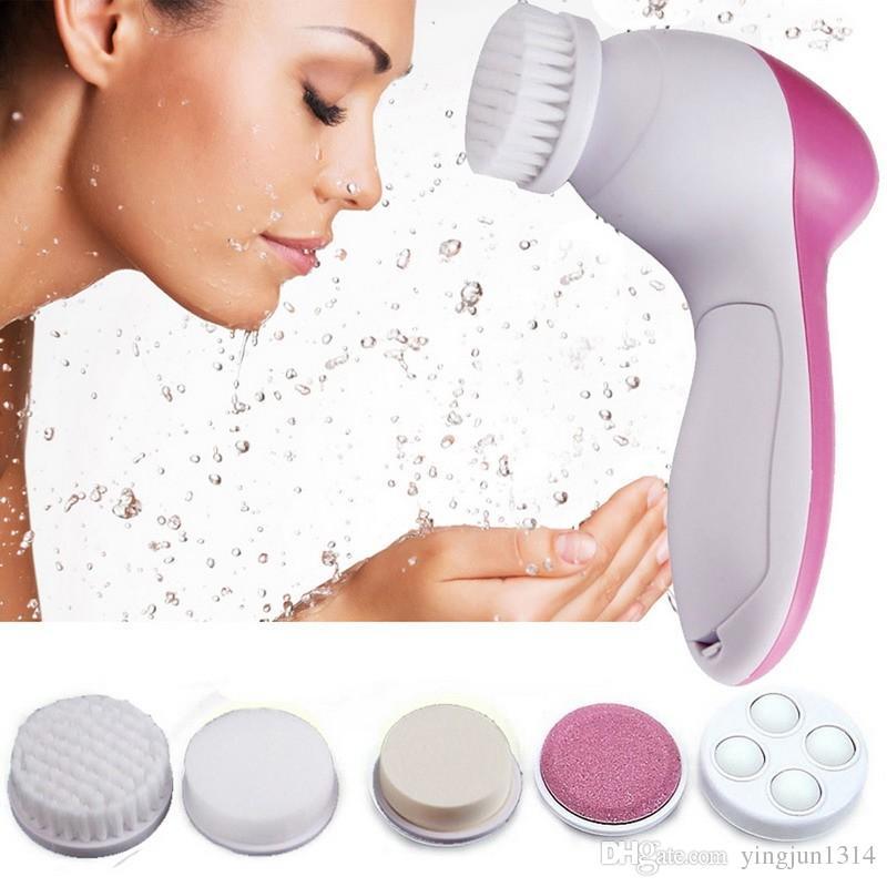 Electric 5 in 1 Facial Cleanser - FashionAngelz