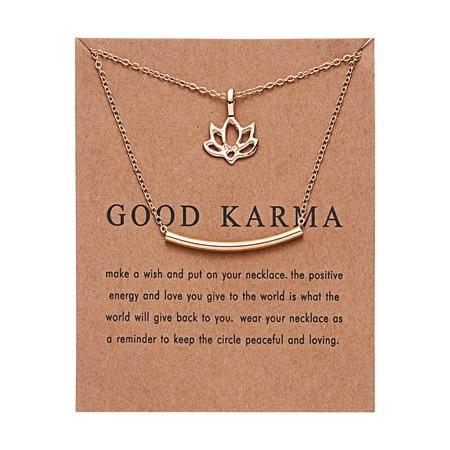 "Positive Vibes Only" Necklace - FashionAngelz