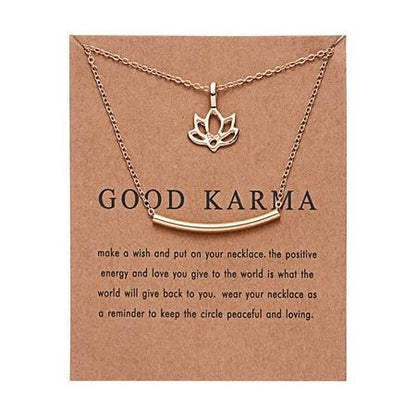 "Positive Vibes Only" Necklace - FashionAngelz