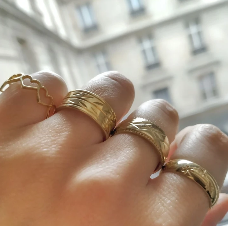 Linked Heart Ring - FashionAngelz