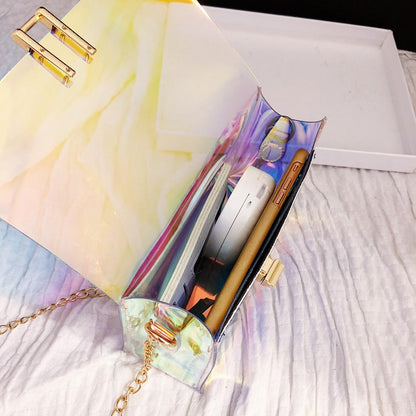 Holographic Shoulder Bag - FashionAngelz