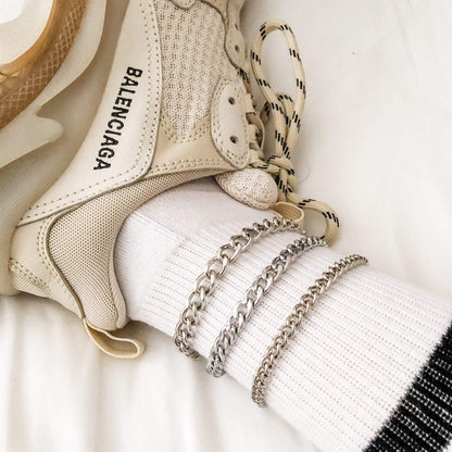 Thick Curb Anklet - FashionAngelz