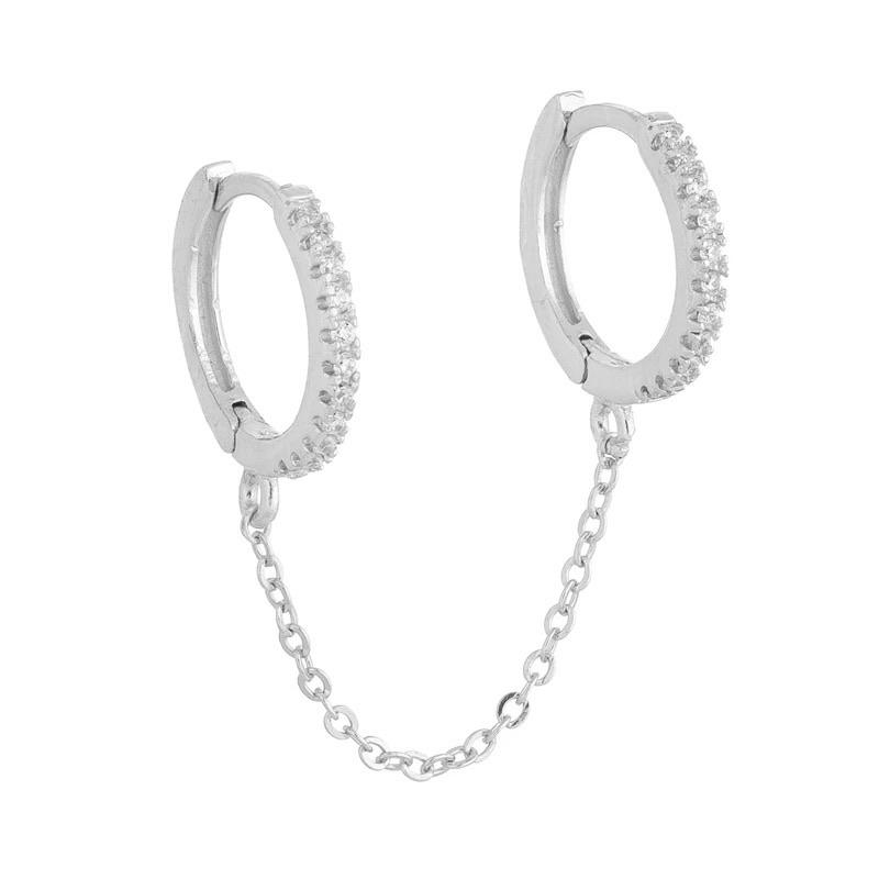 Diamond Handcuff Drop Earrings - FashionAngelz