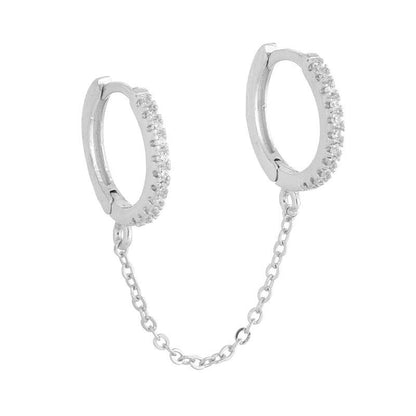 Diamond Handcuff Drop Earrings - FashionAngelz