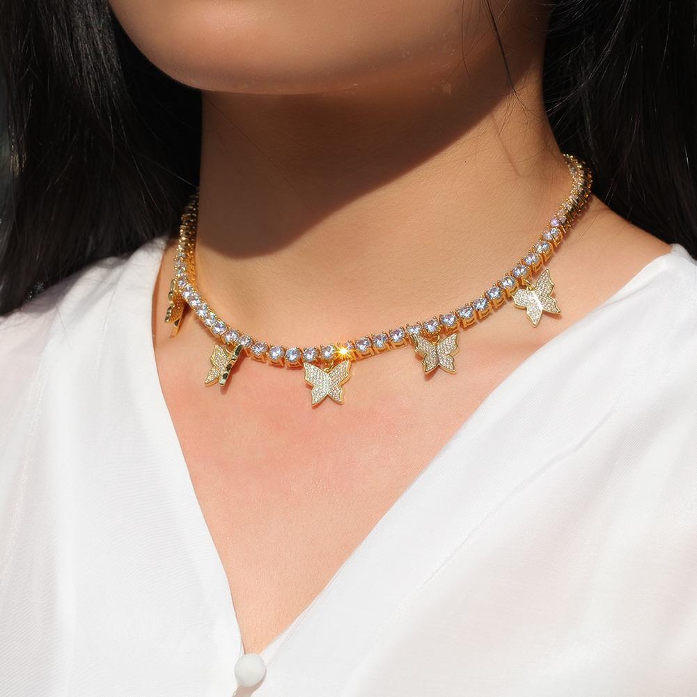 Butterfly Tennis Choker - FashionAngelz