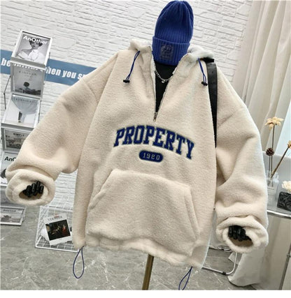 Oversized Vintage Lambswool Hoodie Hoodies & Sweatshirts VOLAC Store 