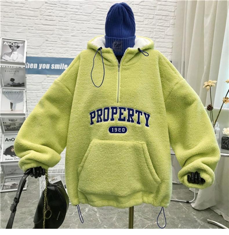 Oversized Vintage "Property" Hoodie Hoodies & Sweatshirts VOLAC Store 