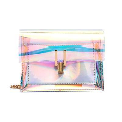Holographic Shoulder Bag - FashionAngelz