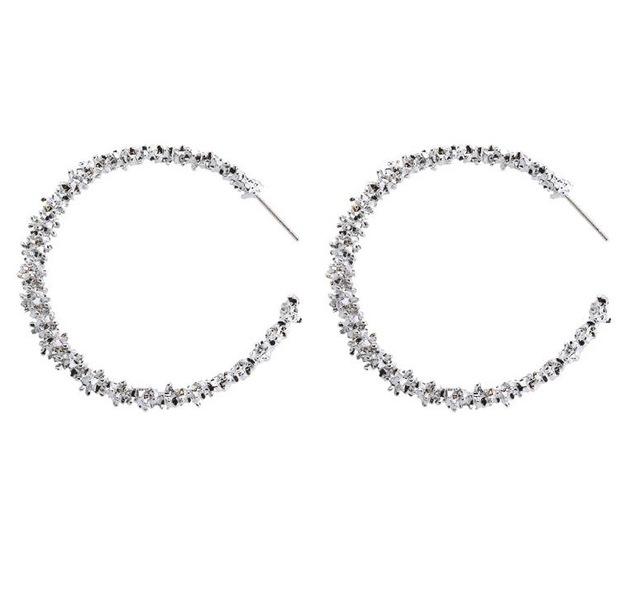 "Hoops My Bad" Statement Earrings - FashionAngelz