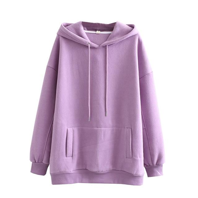 Oversized Pullover Hoodie - FashionAngelz
