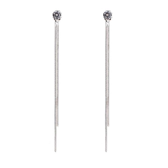 Silver Plated Dangled Earring - FashionAngelz