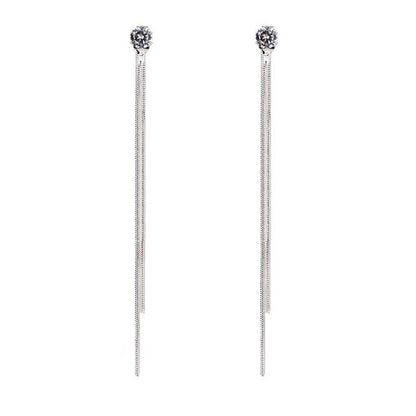 Silver Plated Dangled Earring - FashionAngelz
