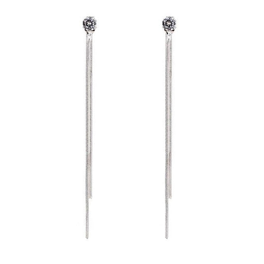 Silver Plated Dangled Earring - FashionAngelz