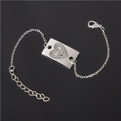 Silver Plated Custom Bracelet - FashionAngelz
