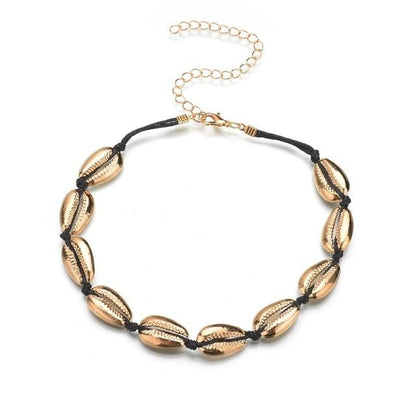 Cowrie Shell Choker - FashionAngelz