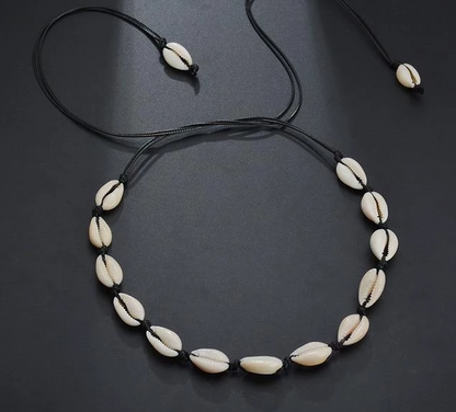 Cowrie Shell Choker - FashionAngelz