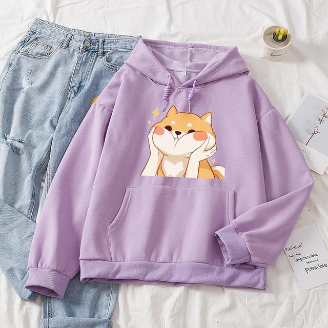 Cat Dreaming Pullover Hoodie Hoodies & Sweatshirts DLTUMclothing Store 