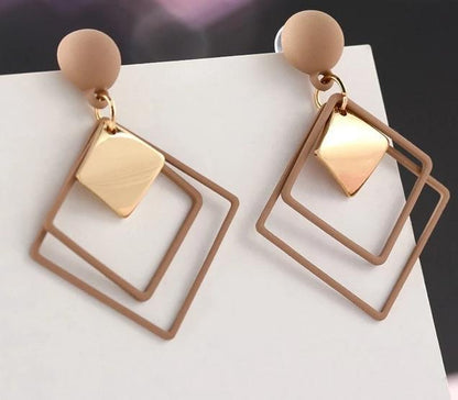 Acrylic Drop Earrings - FashionAngelz