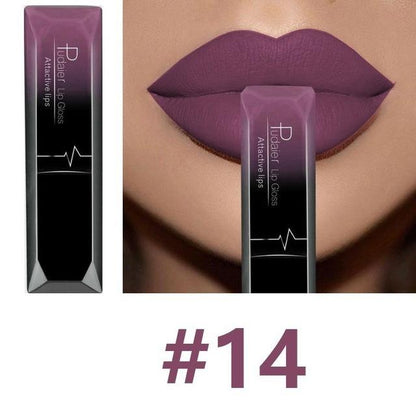 21 Color Velvet Lipstick - FashionAngelz