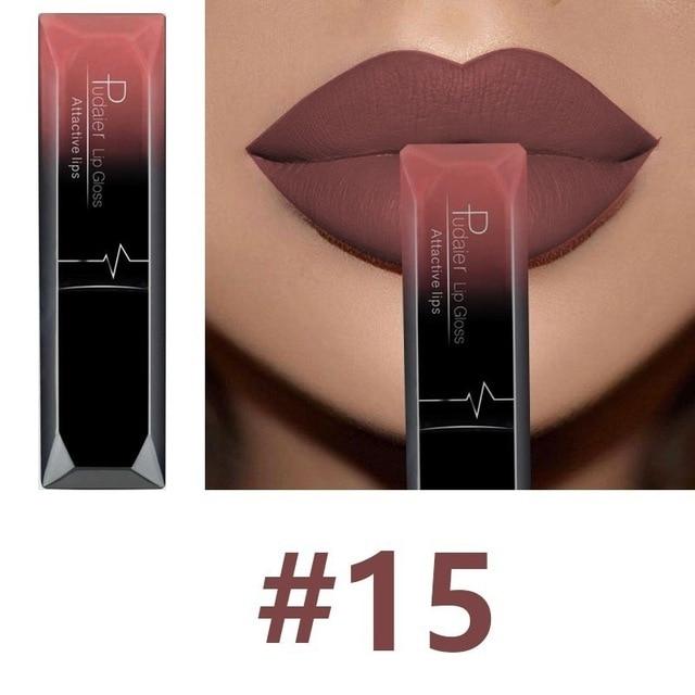21 Color Velvet Lipstick - FashionAngelz