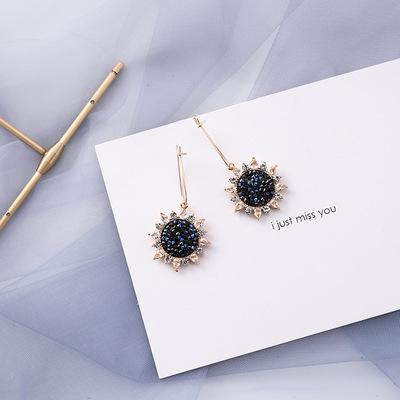 Blue Acrylic Earings - FashionAngelz