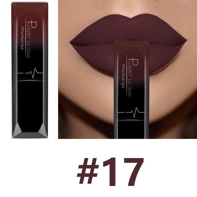 21 Color Velvet Lipstick - FashionAngelz
