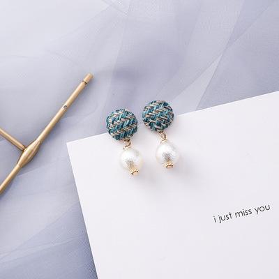 Blue Acrylic Earings - FashionAngelz