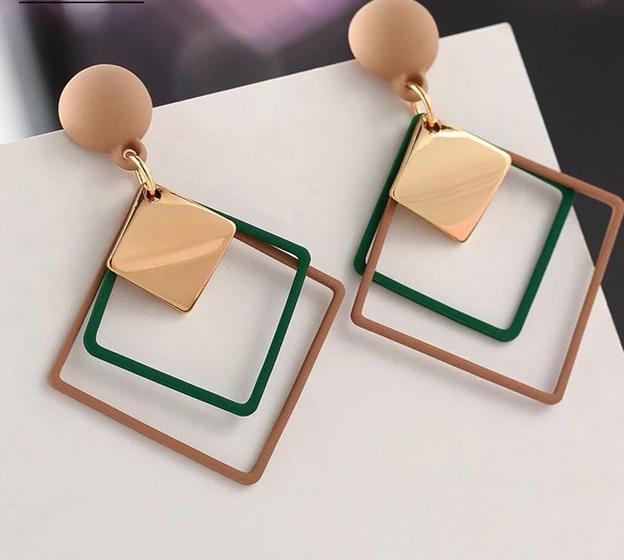 Acrylic Drop Earrings - FashionAngelz