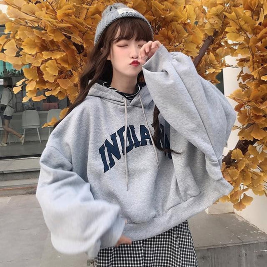 Oversized Indiana Hoodie - FashionAngelz