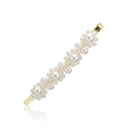 Barrette Pearl Hairclips - FashionAngelz
