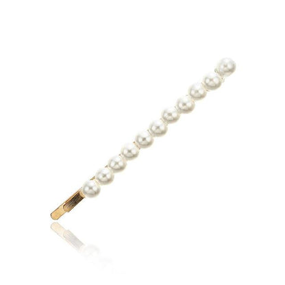 Barrette Pearl Hairclips - FashionAngelz