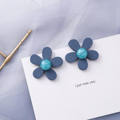 Blue Acrylic Earings - FashionAngelz