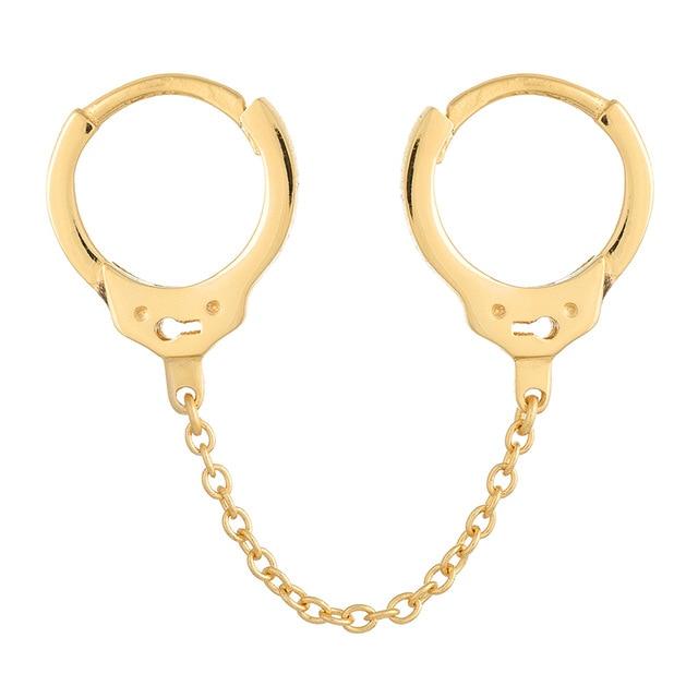 Handcuff Drop Earrings - FashionAngelz