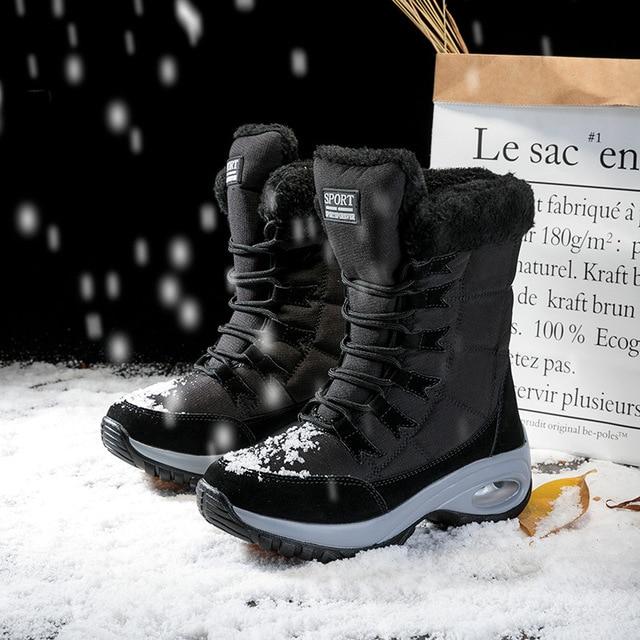 Lace Up Winter Boots - FashionAngelz