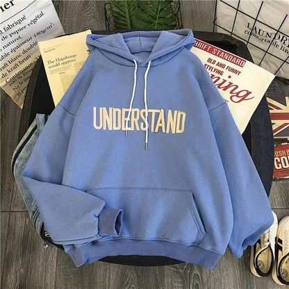 "Understand" Hoodie Hoodies & Sweatshirts zuolunouba Official Store 