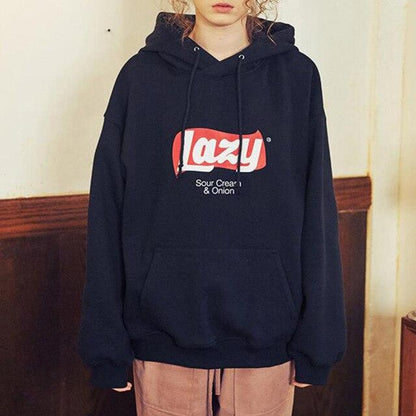 Lazy Sour Cream & Onion Hoodie Hoodies & Sweatshirts FashionMe Store 